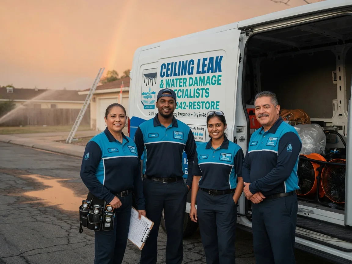 Ceiling Leak Cleanup company in Monument, OR